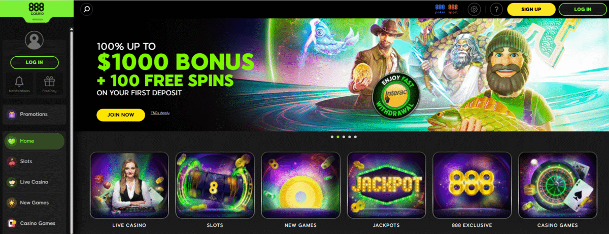 888Casino Canada