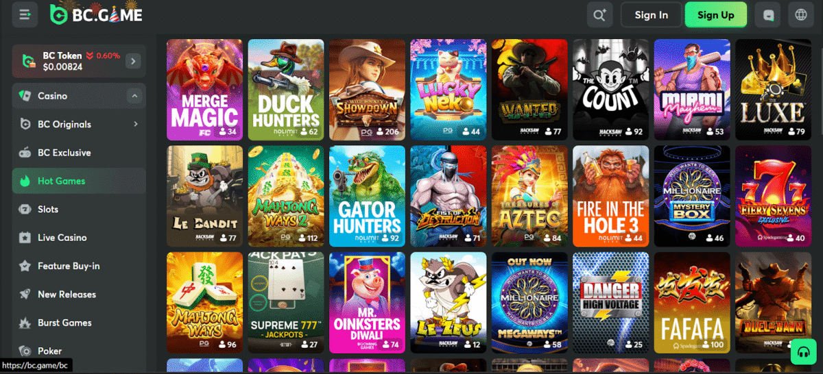 BC Game Canada Casino