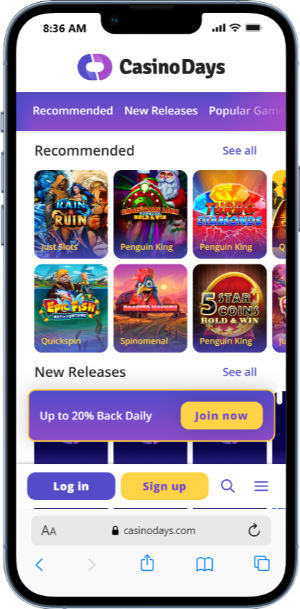 Casino Days Promo Code