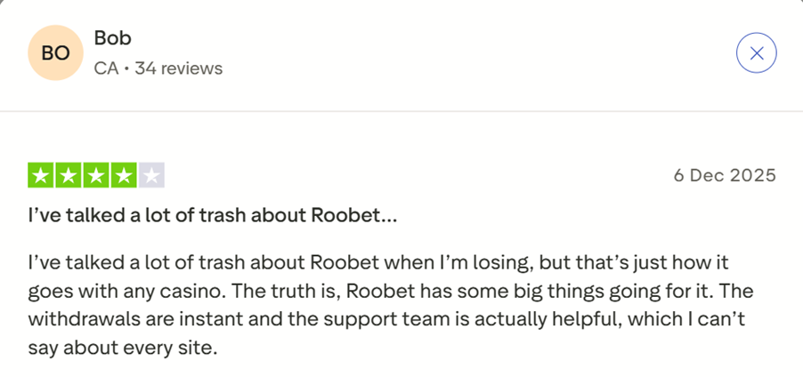 Roobet: The Withdrawal Experience