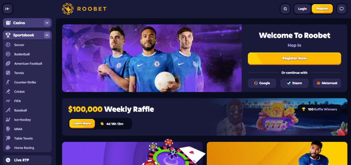 Roobet Open Account: How to Get Started