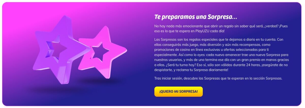 Promociones activas con el Código promocional PlayUZU