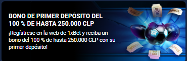 bono de primer deposito