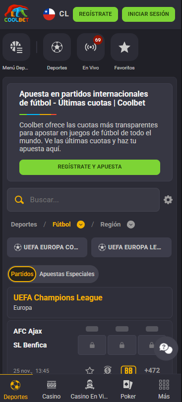 Cómo descargar Coolbet App en Chile