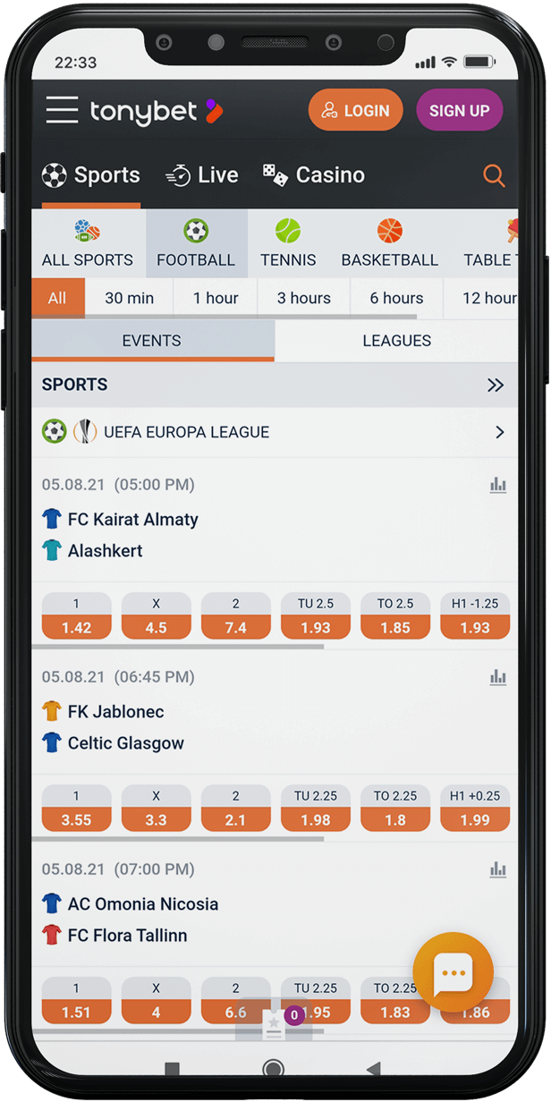 tonybet app