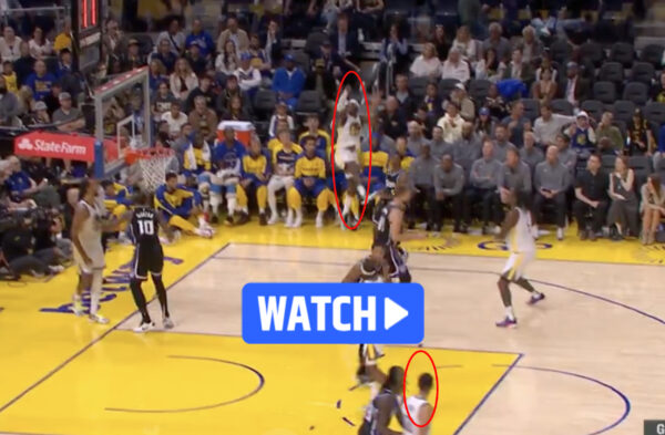VIDEO: Stephen Curry’s reaction to Buddy Hield’s INSANE running one-legged three pointer goes viral