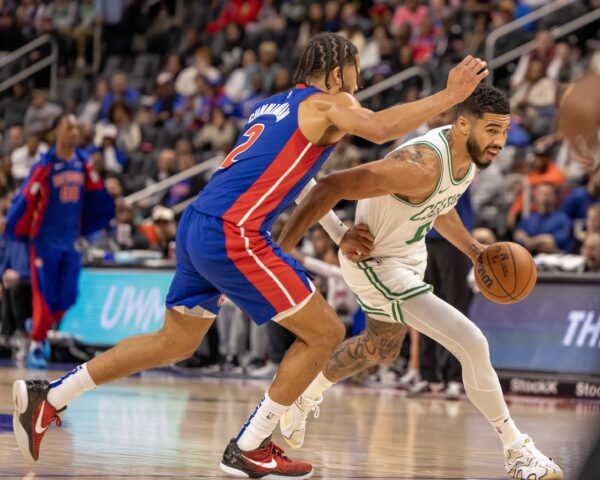 How many points did Jayson Tatum score tonight? Full stats from Celtics vs Pistons