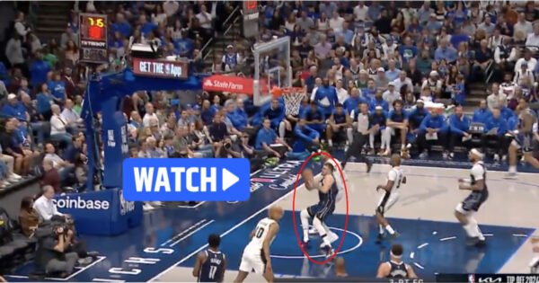 VIDEO – Luka Doncic delivers INSANE no-look dime during Spurs vs. Mavericks