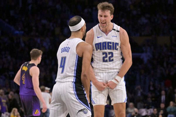 Franz Wagner’s magic hands Lakers their first home defeat