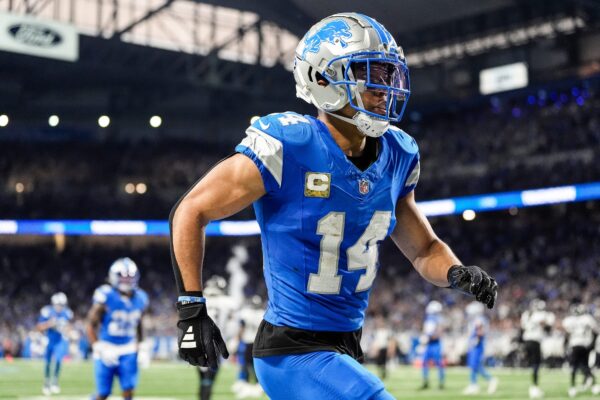 Amon-Ra St Brown Stats : Another game with a Receiving Touchdown ?