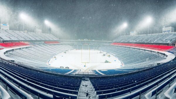 Lake-Effect Snow Looms Over Buffalo Stadium Ahead of Bills vs. 49ers Clash