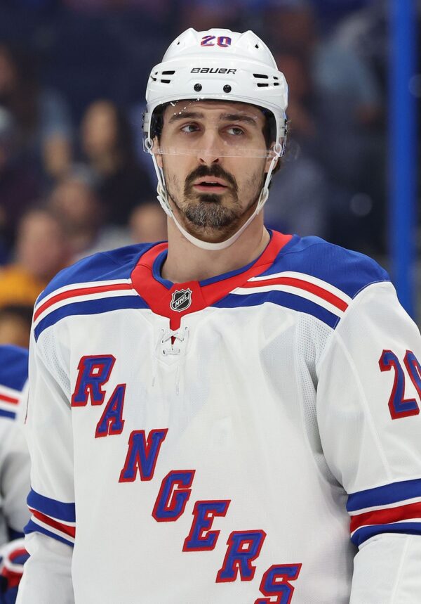 Rangers Place Chris Kreider on Injured Reserve, Add Arthur Kaliyev