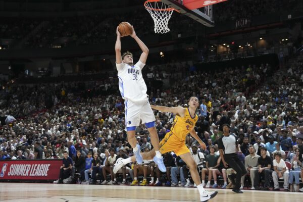 NBA Summer League Mavericks Edge Out Lakers in Cooper Flagg's Debut