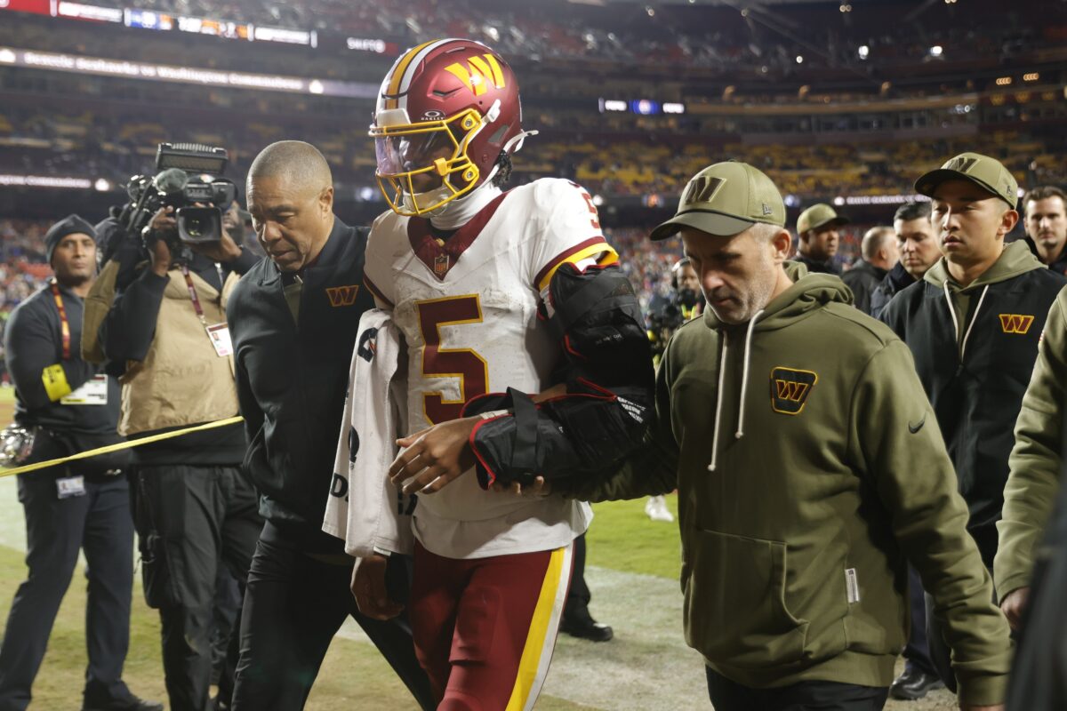 Commanders Eye Bye Week Recovery for Jayden Daniels - No IR Placement Expected Amid Elbow Scare