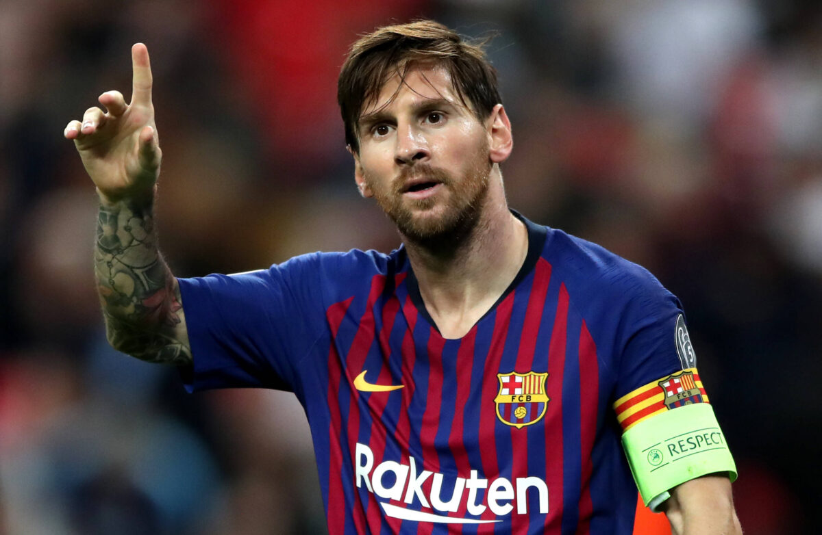 Barcelona's Lionel Messi