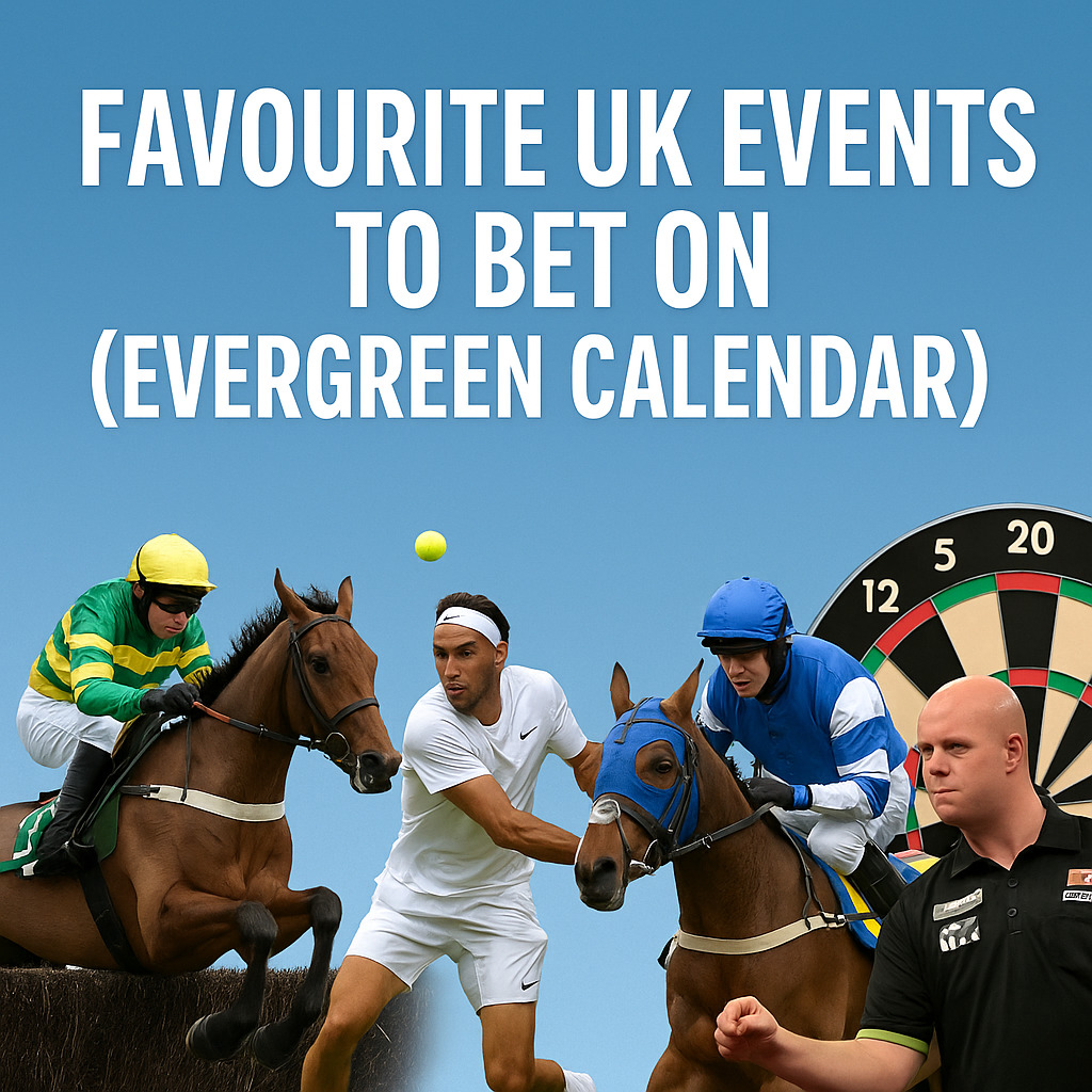 Favourite UK Events to Bet On (Evergreen Calendar)