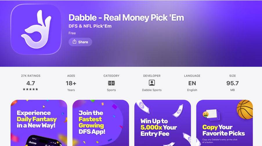 Experience Using the Dabble App