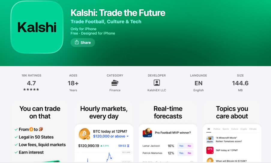 Kalshi iOS App Review
