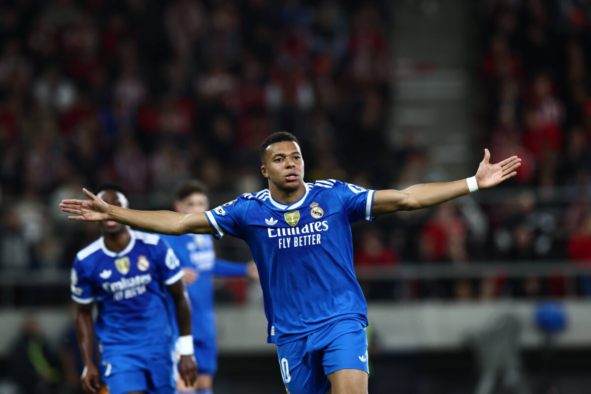 Mbappe Scores Four As Real Madrid Edge Olympiacos in Seven-Goal Thriller