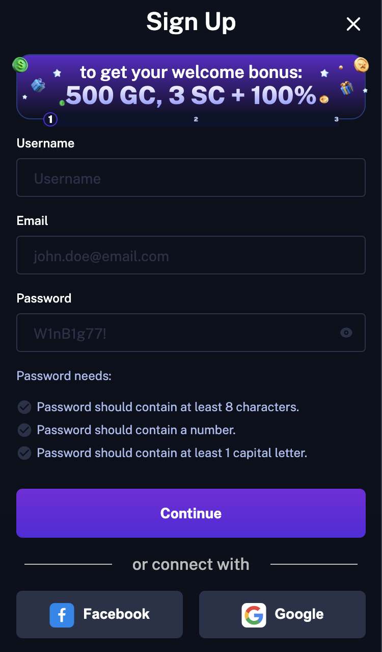 Legendaz Casino Login