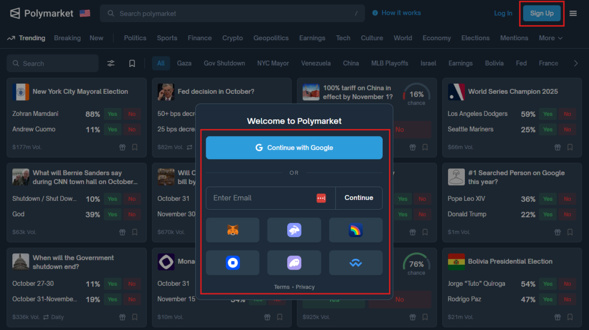 Polymarket Sign-Up Bonus Explained