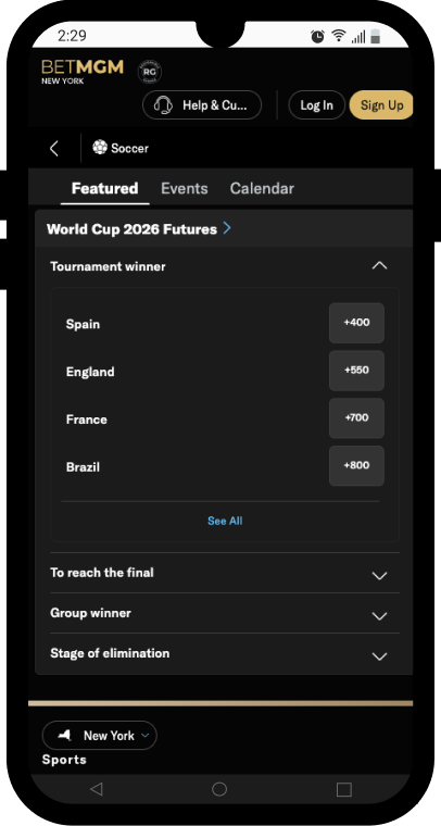 BetMGM World Cup Odds Review
