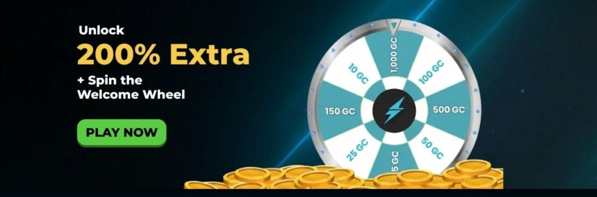 The Zonko Welcome Wheel: segments from 5 GC up to 1,000 GC Zonko Bonuses and Promotions