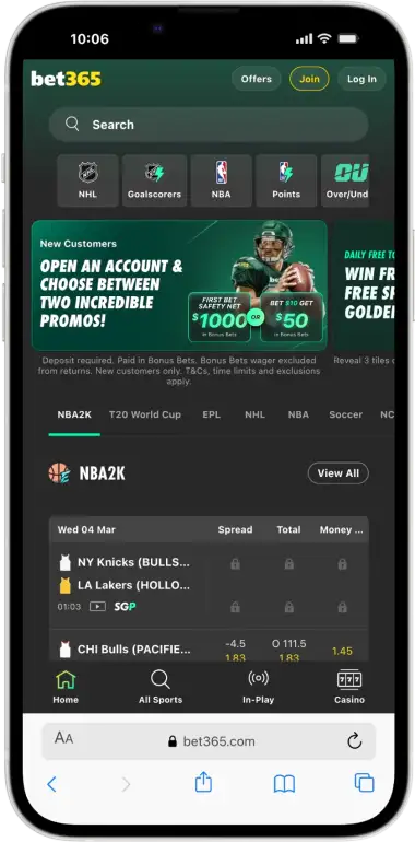 bet365 Review for World Cup Betting