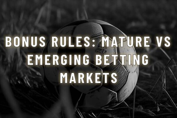 Bonus Rules Mature vs Emerging Betting Markets