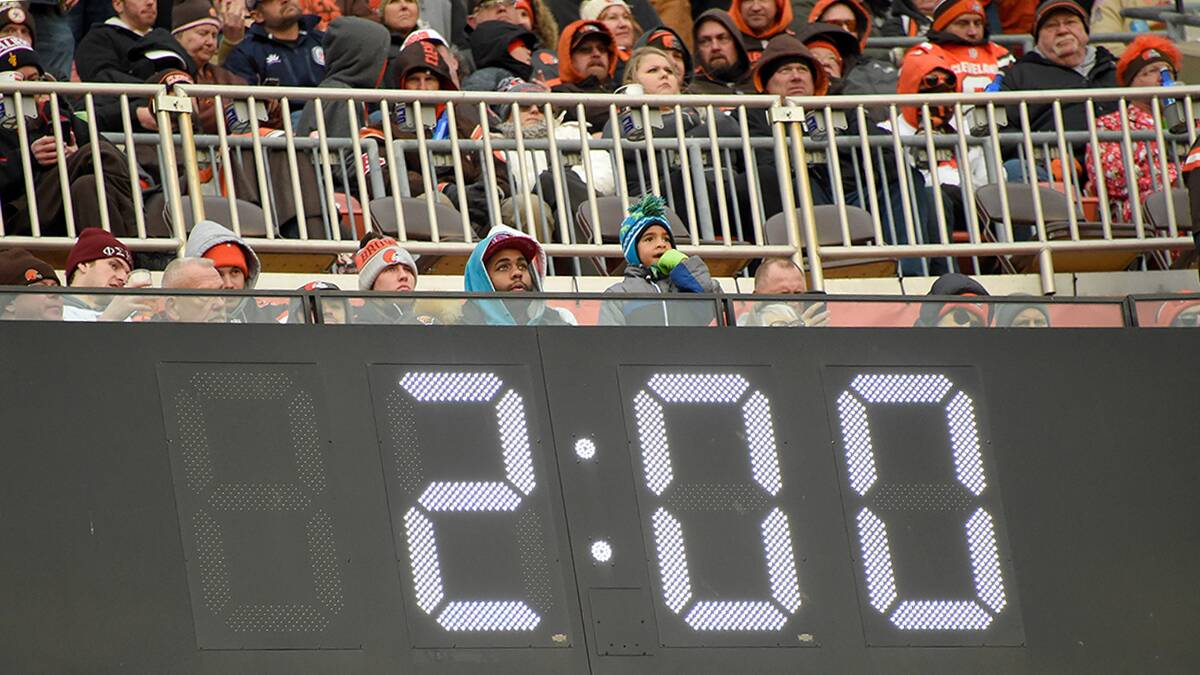 horloge nfl