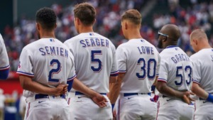 Rangers semien seager