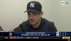 aaron boone Yankees
