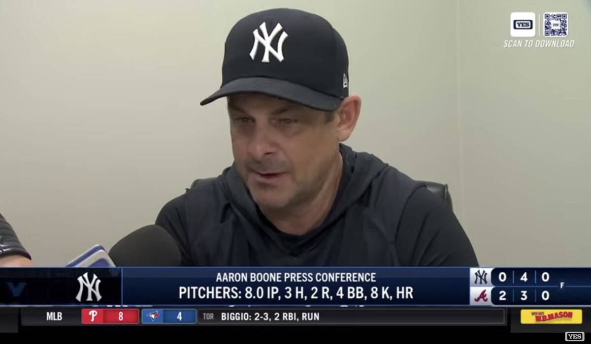 aaron boone Yankees