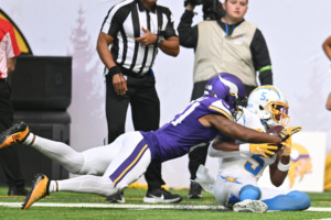 Les Vikings face aux Chargers