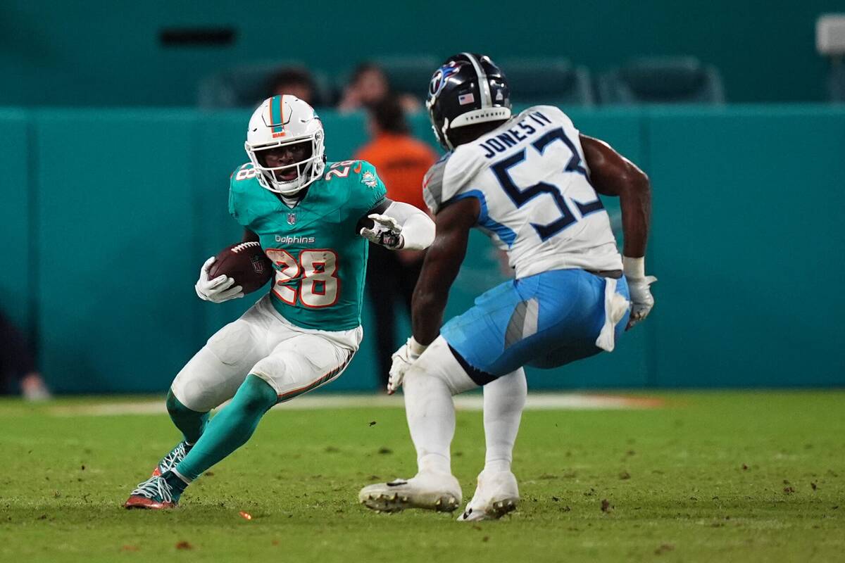 De'Von Achane Miami Dolphins