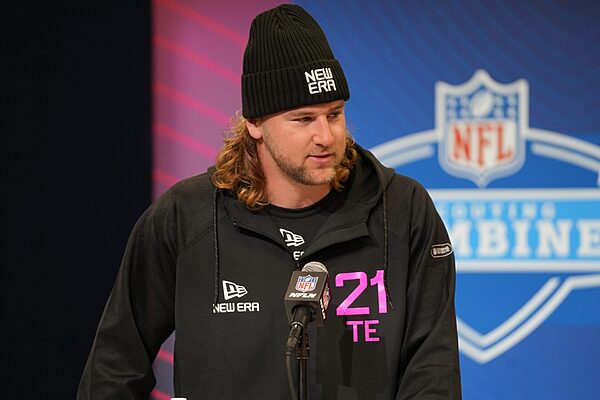 Tyler Warren, the number one among tight ends