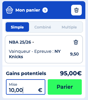 Comment parier sur le vainqueur de la NBA