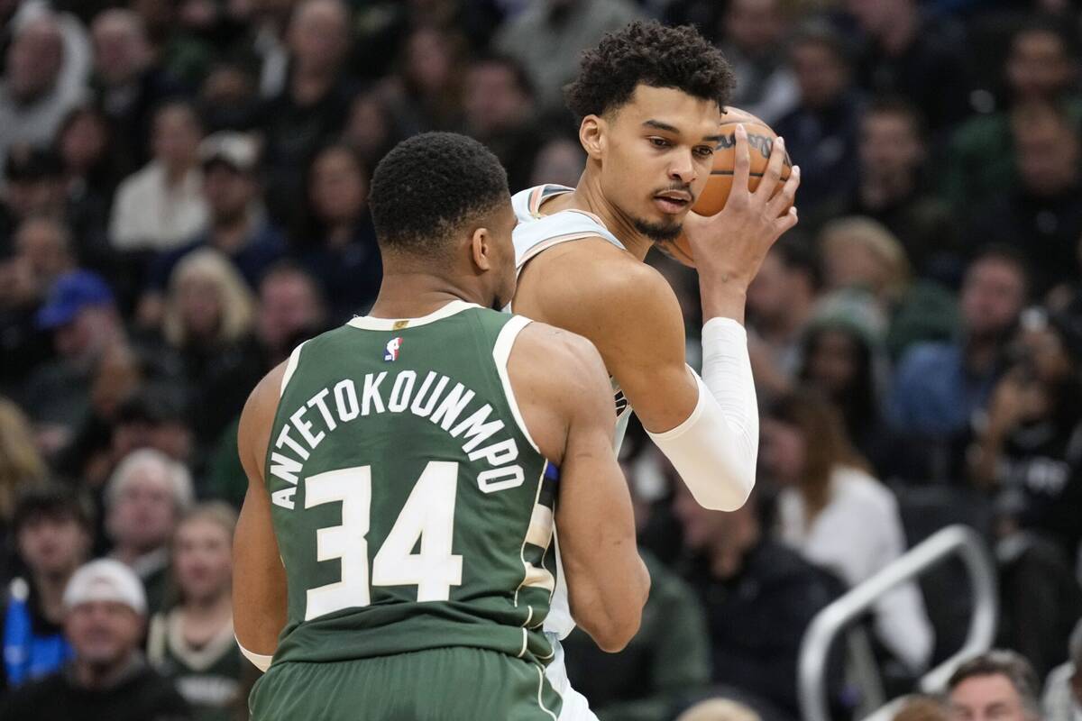 Giannis Antetokounmpo Victor Wembanyama NBA