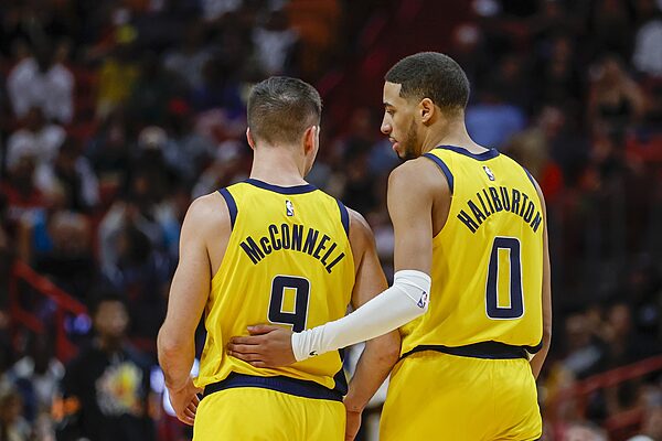 Indiana Pacers Tyrese Haliburton T.J. McConnell NBA