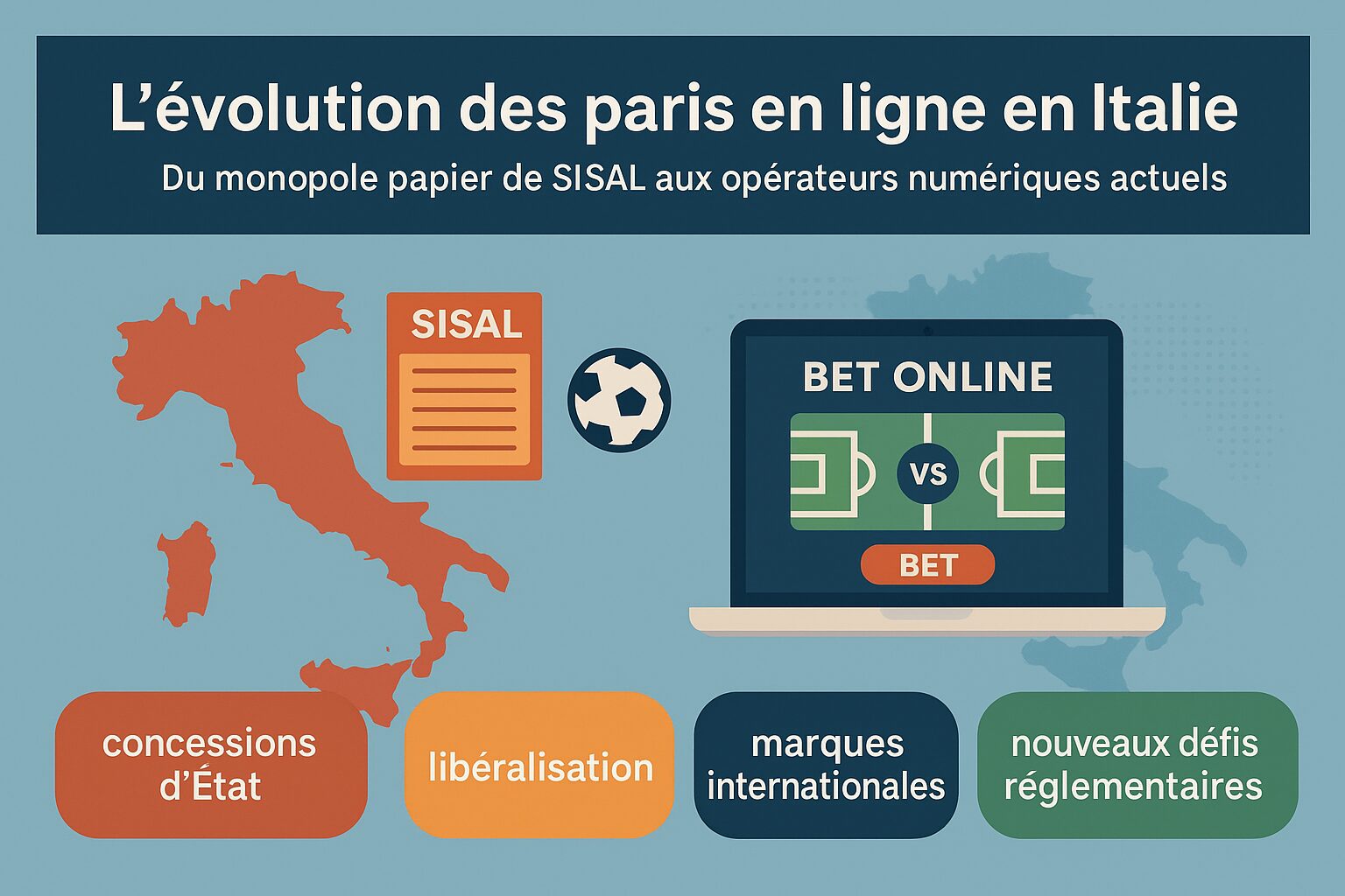 l'évolution du marché des paris en ligne en italie