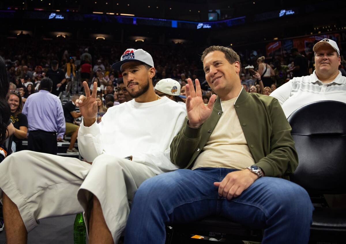 NBA Phoenix Suns Devin Booker Mat Ishbia Kevin Durant