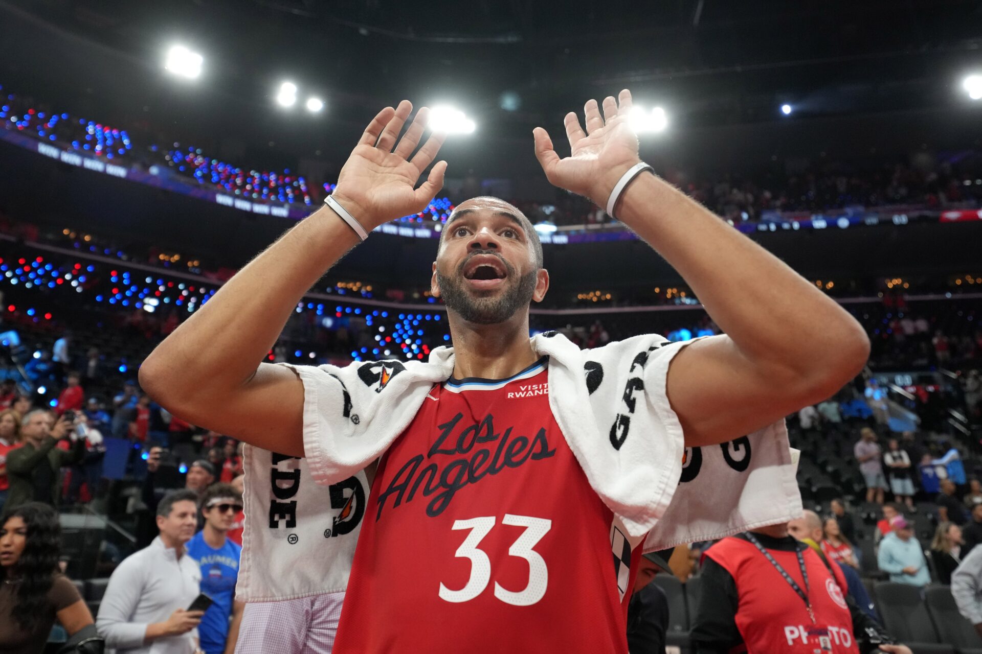 Nicolas Batum Kawhi Leonard NBA Los Angeles Clippers