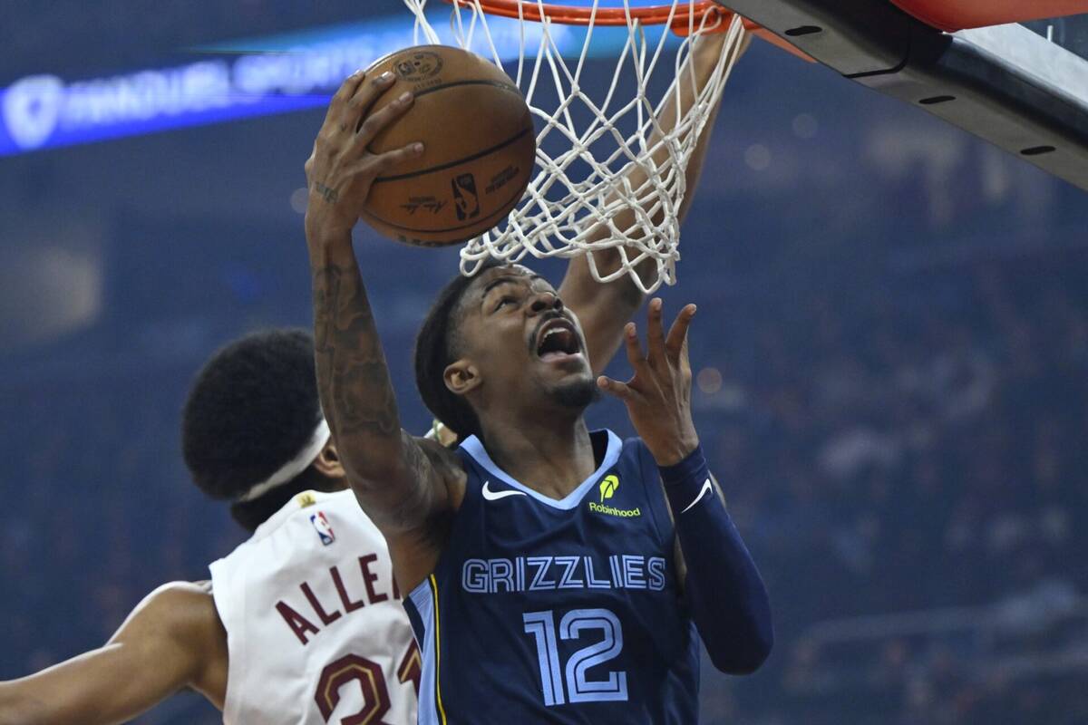 Ja Morant NBA Memphis Grizzlies