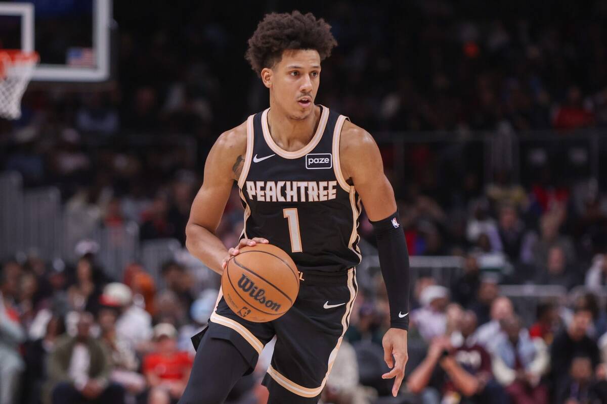 NBA Jalen Johnson Trae Young Zaccharie Risacher Atlanta Hawks