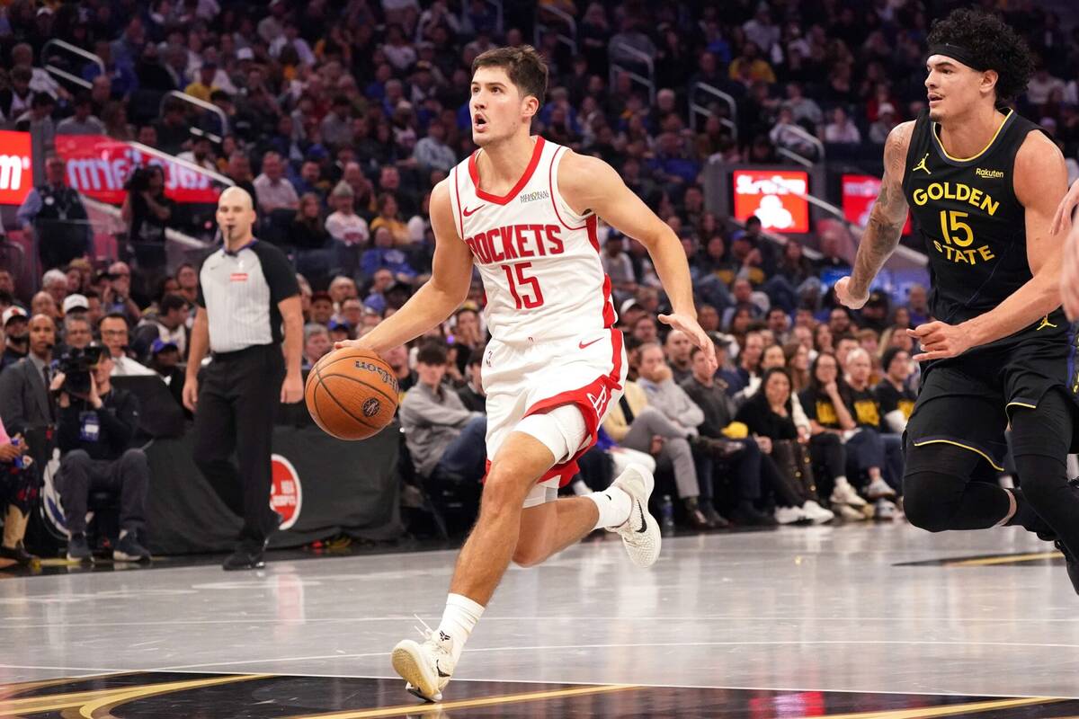 NBA Houston Rockets Reed Sheppard Kevin Durant Alperen Sengun