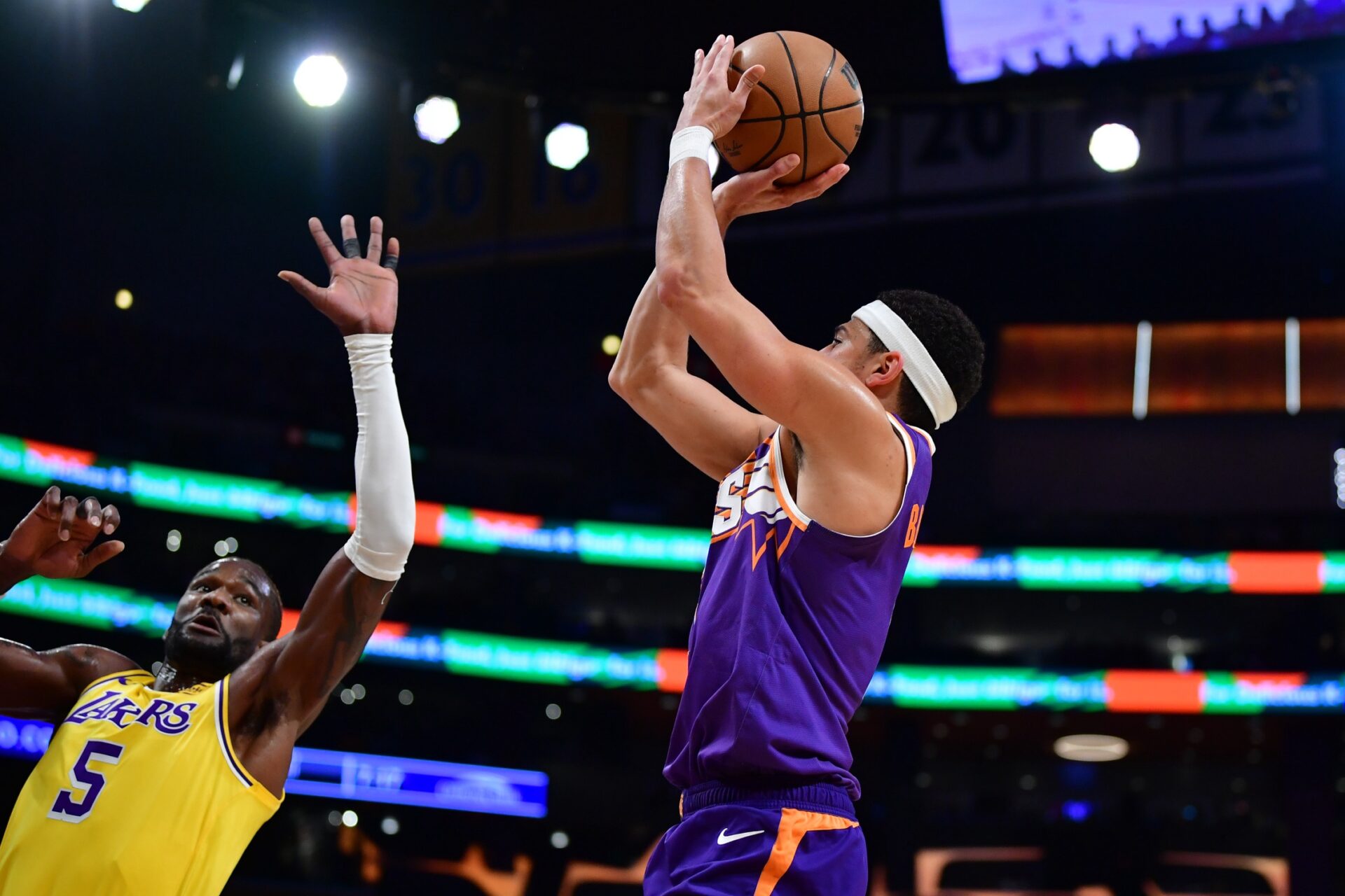 NBA Devin Booker LeBron James Phoenix Suns Kevin Durant