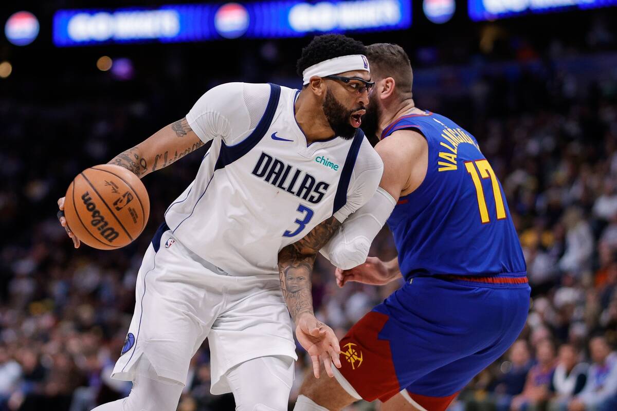 NBA Dallas Mavericks Denver Nuggets Nikola Jokic Anthony Davis
