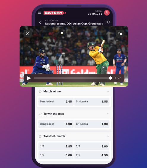 Baterybet Live