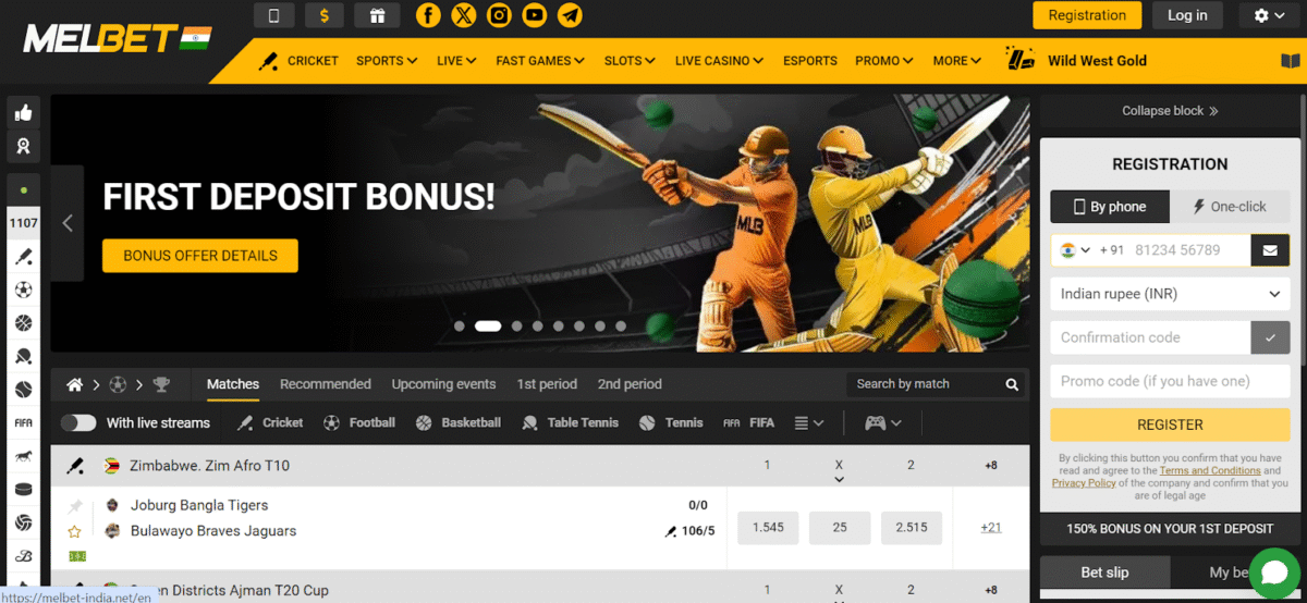 melbet homepage