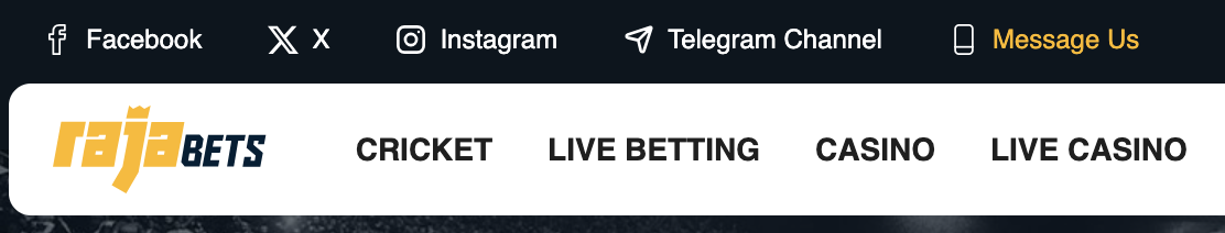 rajabets support